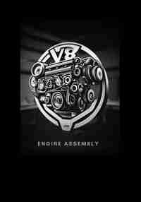V8 Engine Simulation