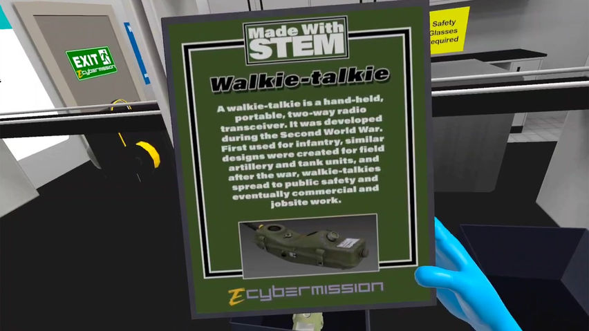 eCYBERMISSION VR Lab