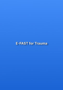 E-FAST for Trauma
