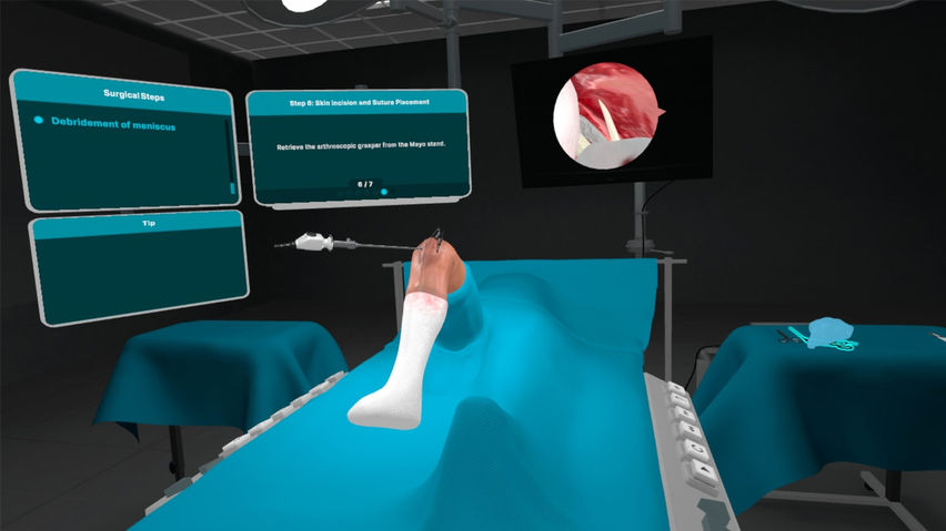 Meniscus Repair Outside In