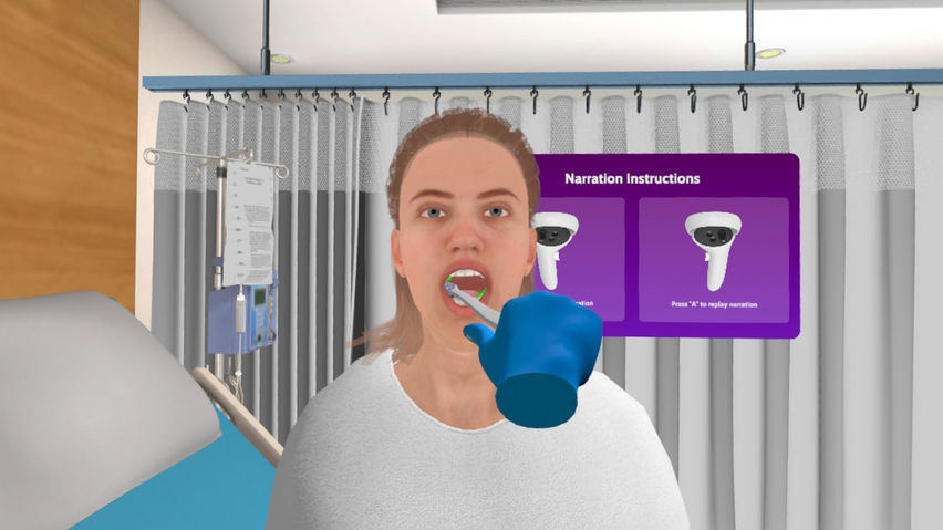Mouth Care Simulator
