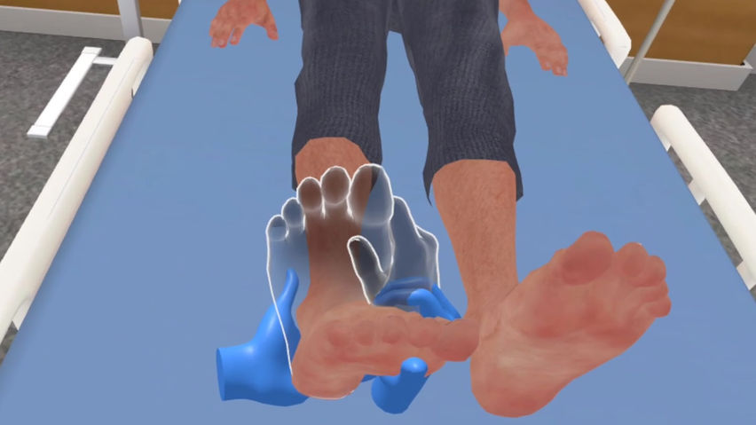 PROM Simulator (Foot Care)