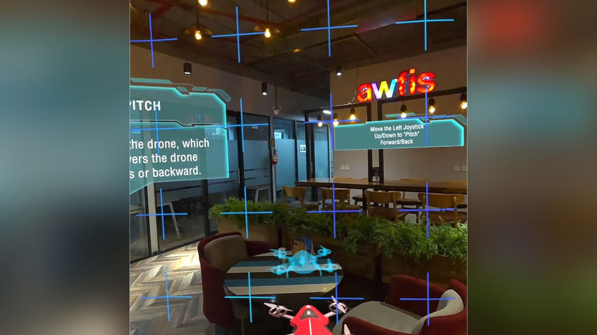 MR Drone Simulator