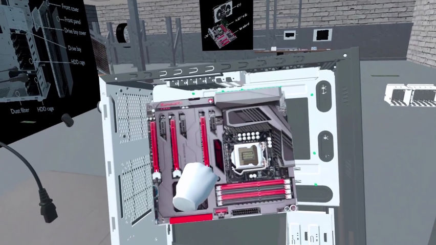 WR 3D COM Simulation