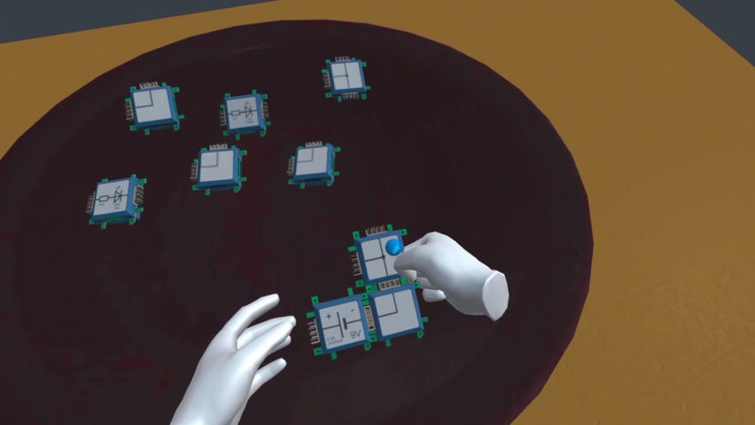 WR 3D COM Simulation