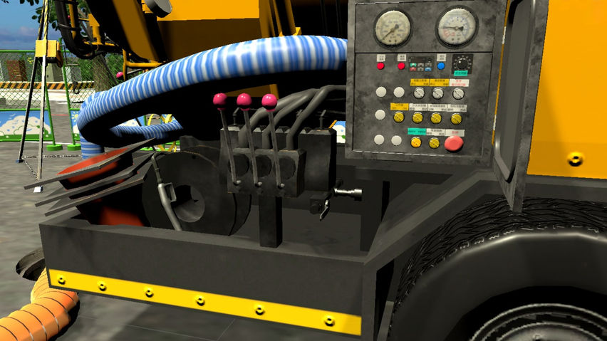 Sewer Tanker Truck Operation Simulator