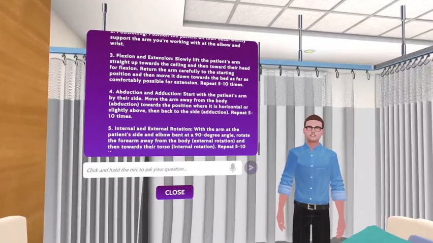 PROM Simulator (Shoulder Care)