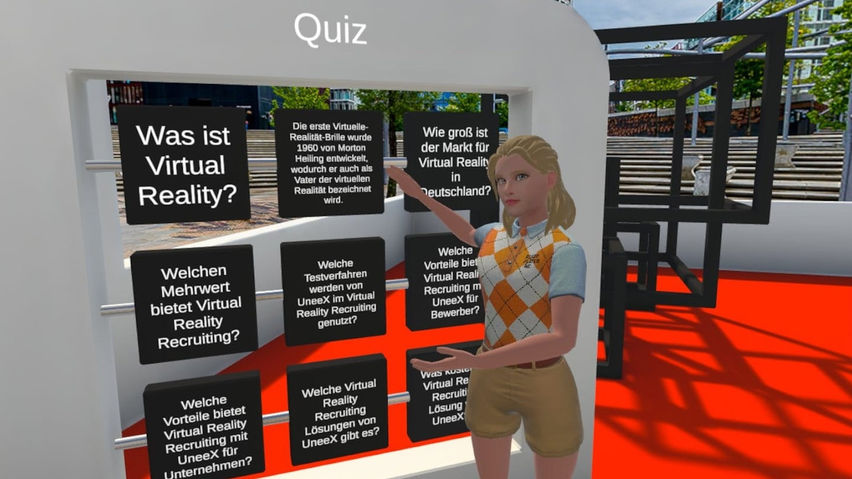 UneeX Virtual Reality Recruiting