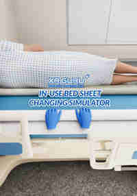 In-Use Bed Sheet Changing Simulator