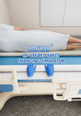 In-Use Bed Sheet Changing Simulator