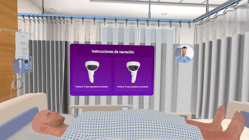 In-Use Bed Sheet Changing Simulator