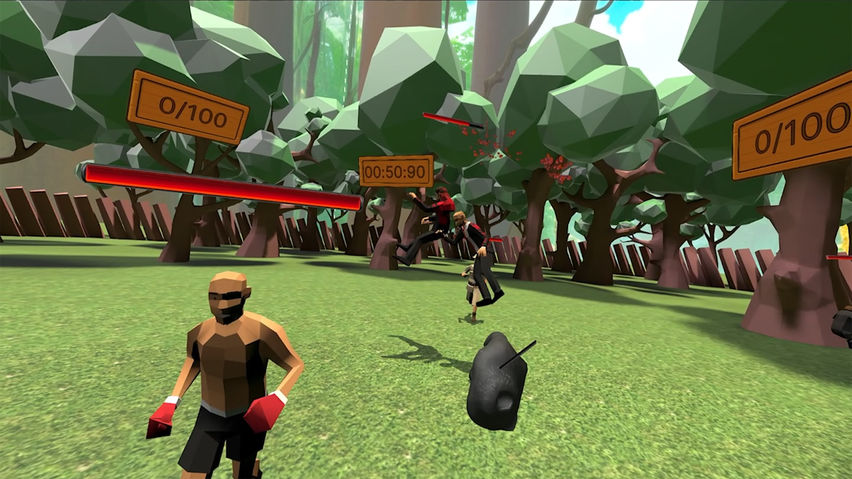 Gorilla vs 100