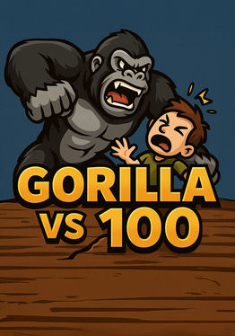 Gorilla vs 100