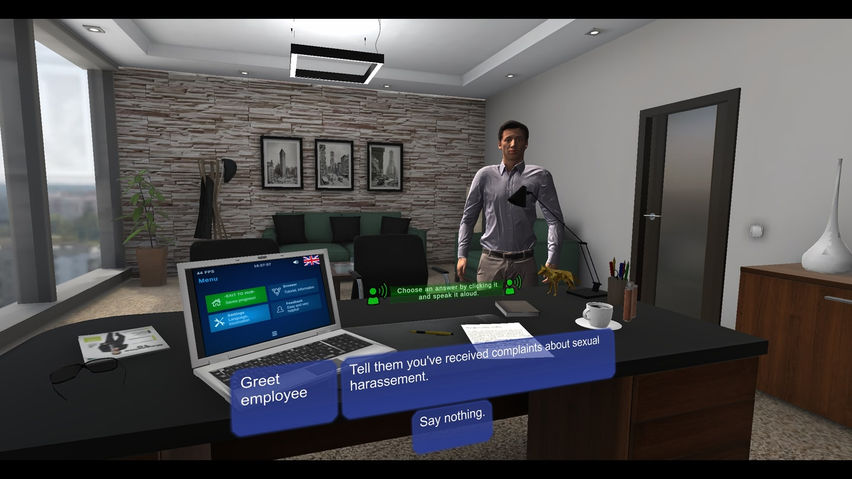 VREW Employer Feedback Simulation DEMO