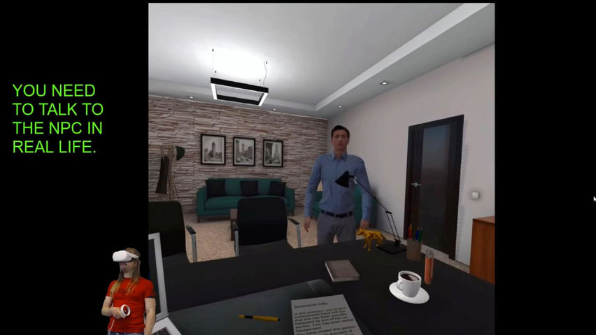VREW Employer Feedback Simulation DEMO