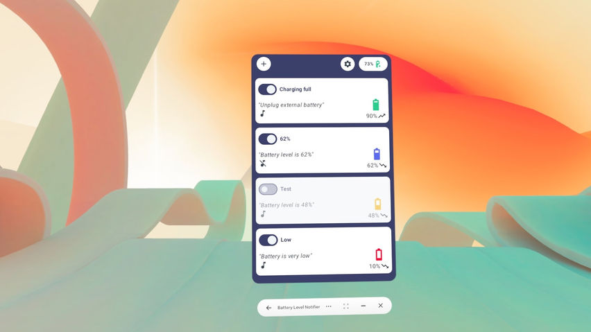 Battery Level Notifier