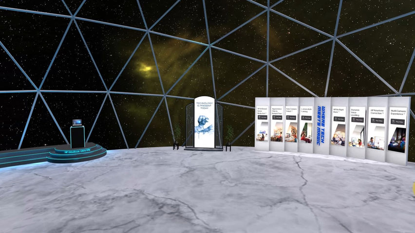HP Virtual Experience Dome