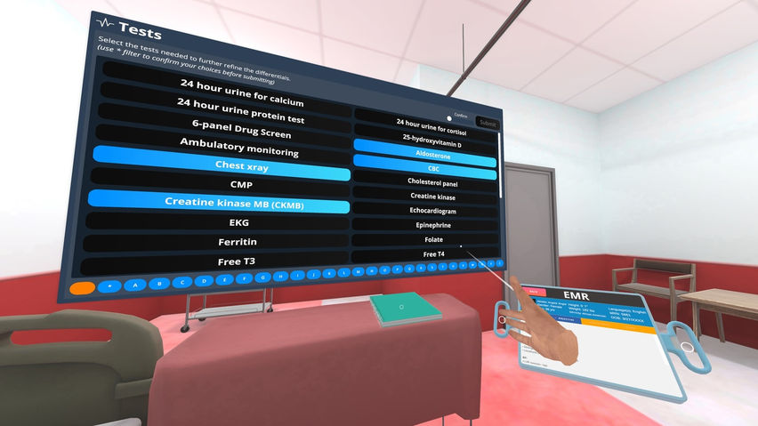 Immersive Standardized Patient Experiences