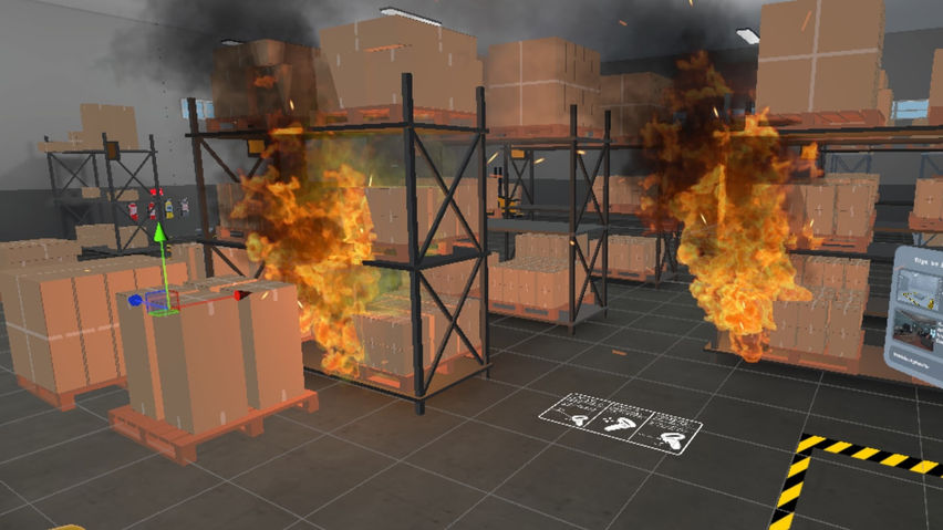 Simulador de extintores VR