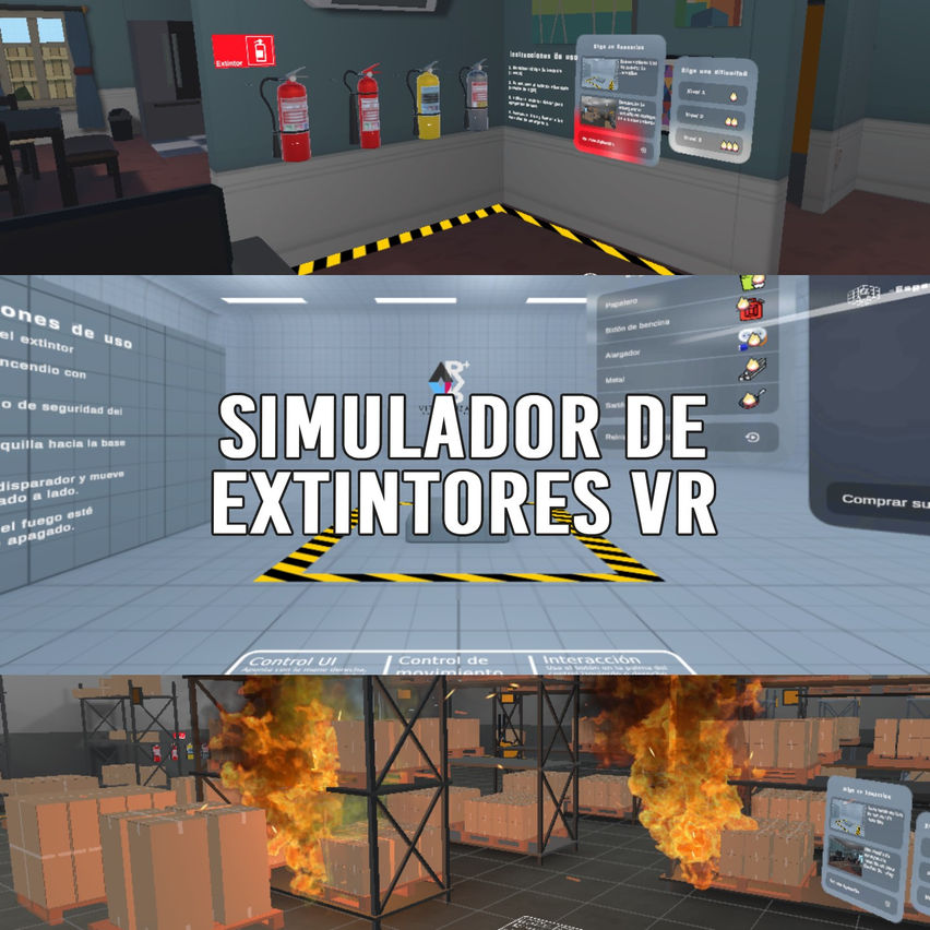 Simulador de extintores VR