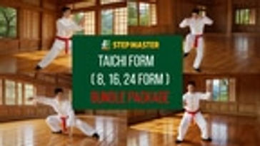 Taichi Form ( 8, 16, 24 Form ) Bundle Package 