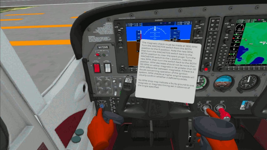 VRflow C172S G1000