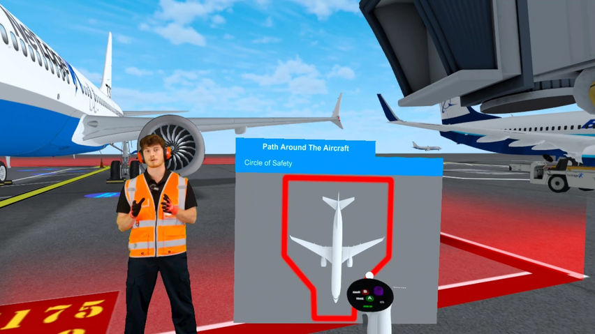 Ramp Simulator: Aircraft Familiarization