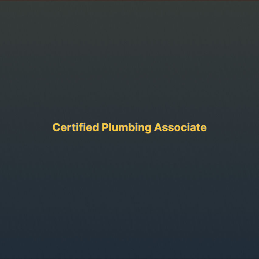 Plumbing Technician
