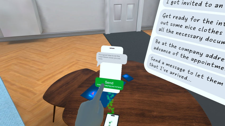 VR-ACE: Ace the job interview