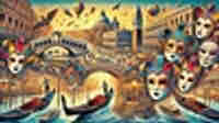 VR Travel Venice Carnival Bundle 6x San Marco Gondola Tour Claudia Masks Atelier