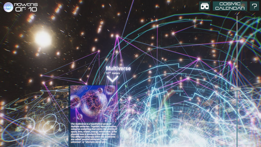 Powers of 10 : Universe Simulation