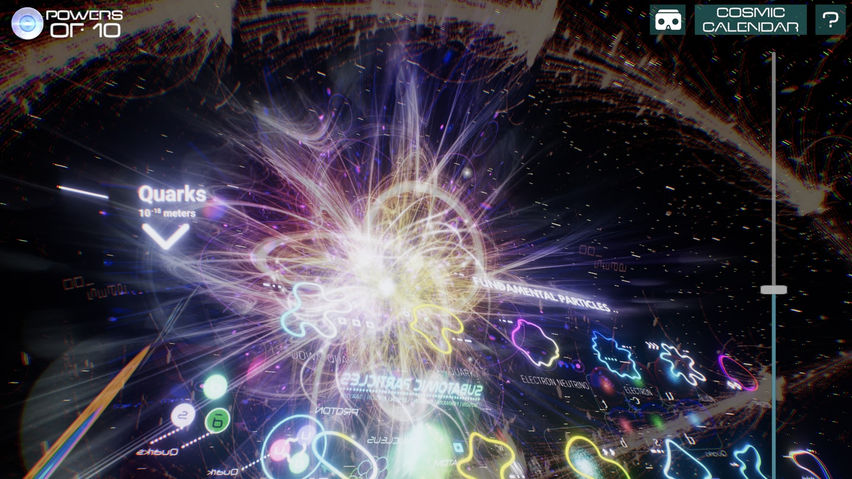 Powers of 10 : Universe Simulation