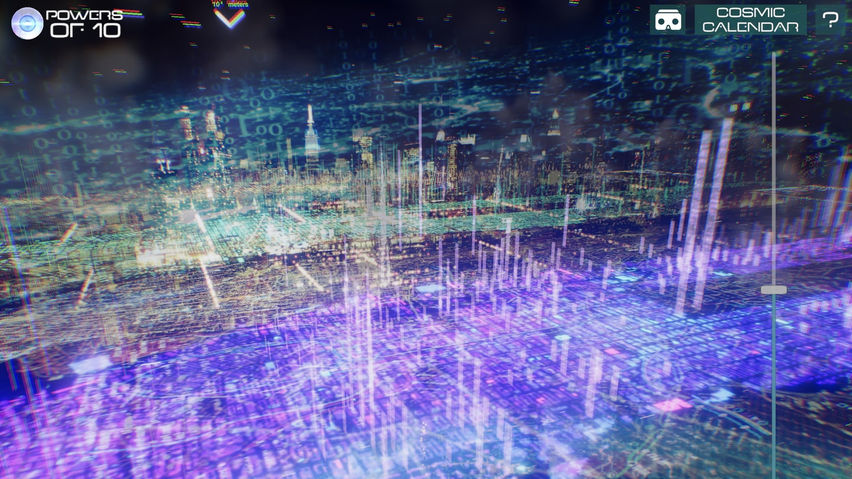 Powers of 10 : Universe Simulation