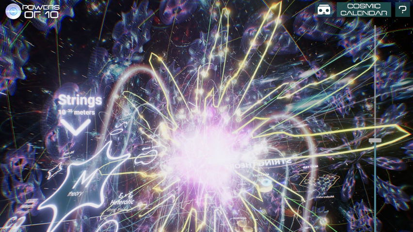 Powers of 10 : Universe Simulation