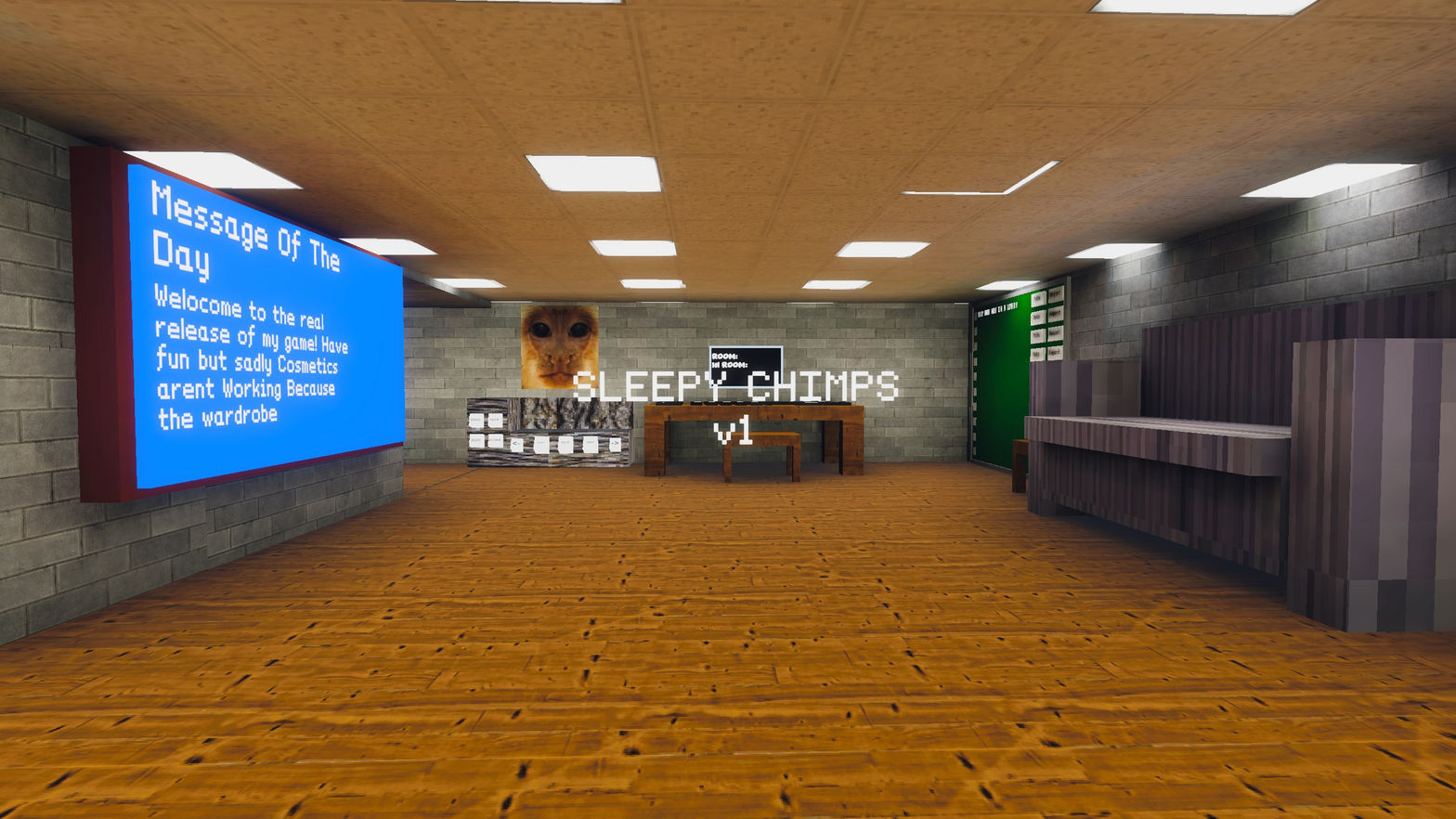 Sleepy chimps v1!