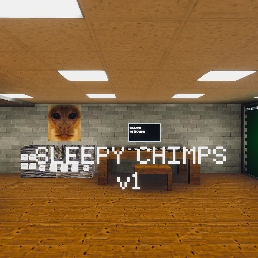 Sleepy chimps v1!