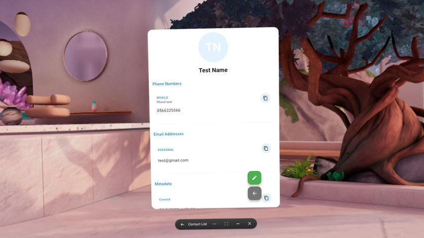 Contact List