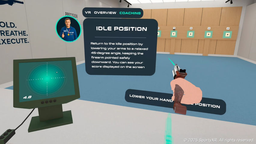 Air Pistol 10m: Olympic Training