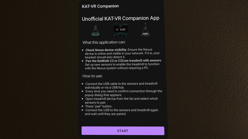 Unofficial KAT-VR Companion App