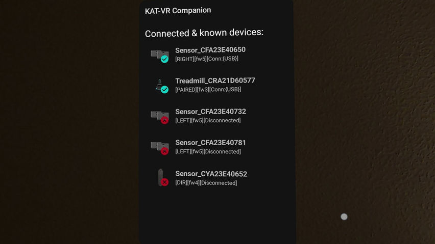 Unofficial KAT-VR Companion App
