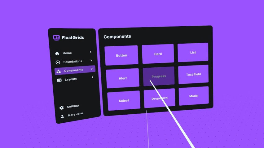 FloatGrids VR Design System