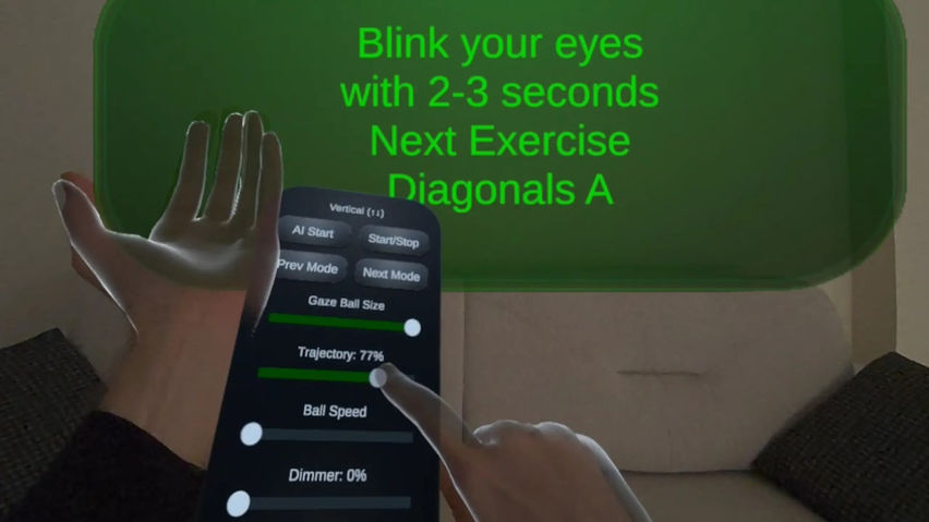 XR Eye Trainer