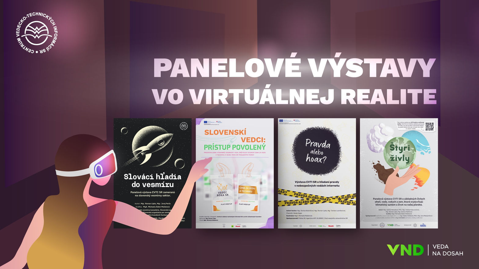 Veda na dosah VR