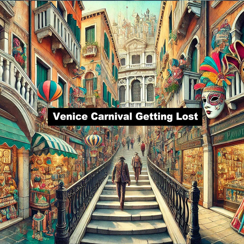 VR Travel Venice Carnival Getting Lost