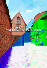 3D scan of Collonges-la-Rouge