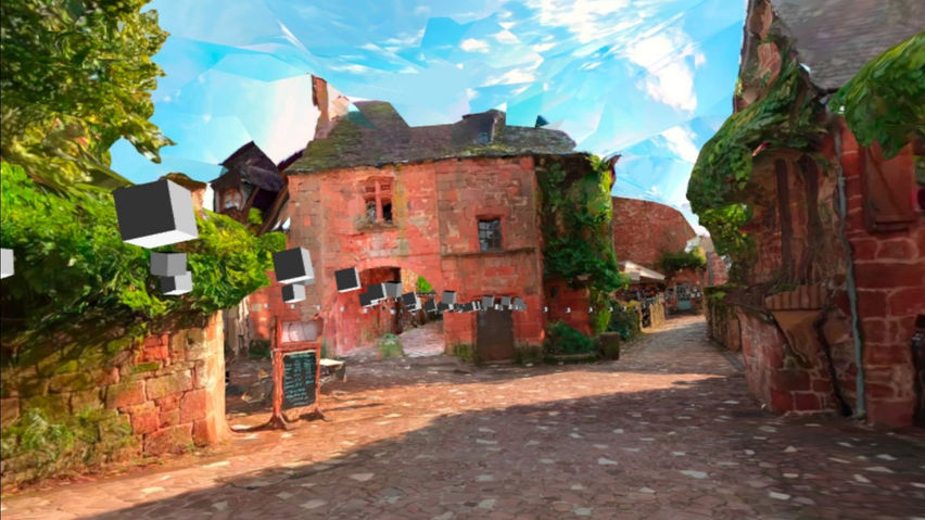 3D scan of Collonges-la-Rouge