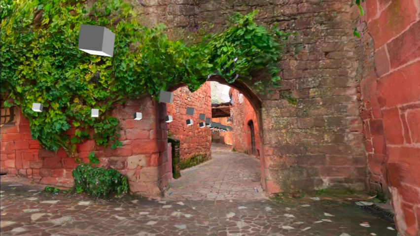 3D scan of Collonges-la-Rouge