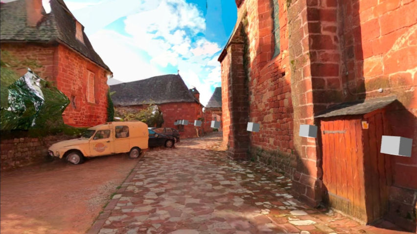 3D scan of Collonges-la-Rouge