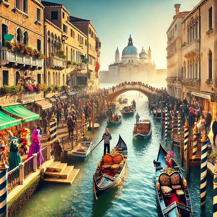 VR Travel Venice Carnival Cannaregio
