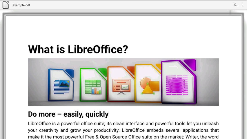 LibreOffice Viewer